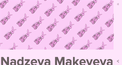 Desktop Screenshot of nadzeya-makeyeva.com
