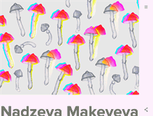 Tablet Screenshot of nadzeya-makeyeva.com